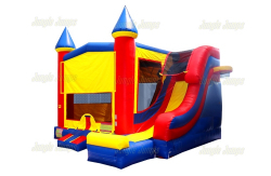 Castle Slide Superheroes - 18' x 17' Bounce House